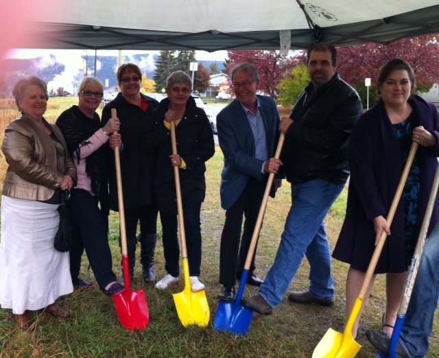 williams lake daycare ground breaking ceremony