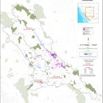 A map of spruce beetle infected areas across BC