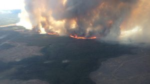Bobtail Lake wildfire 2015 - BC Wildfire Branch