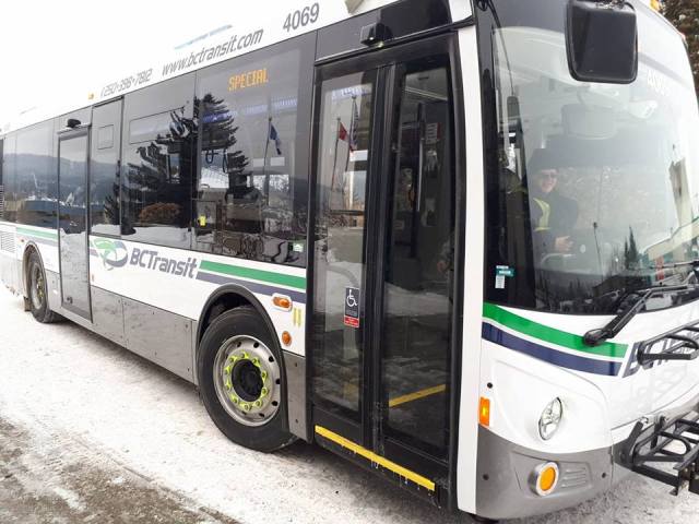 Transit numbers are on the rise in Quesnel