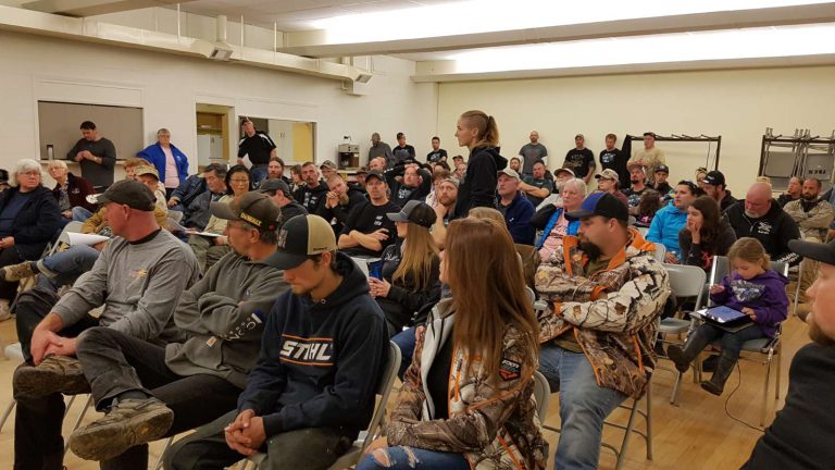 Good Turnout for CRD Meeting To Discuss Mud Racing Site Permit