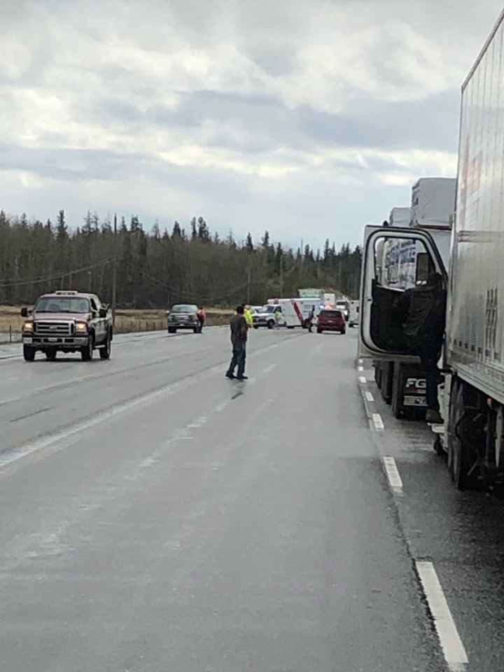 Highway Closed for Several Hours