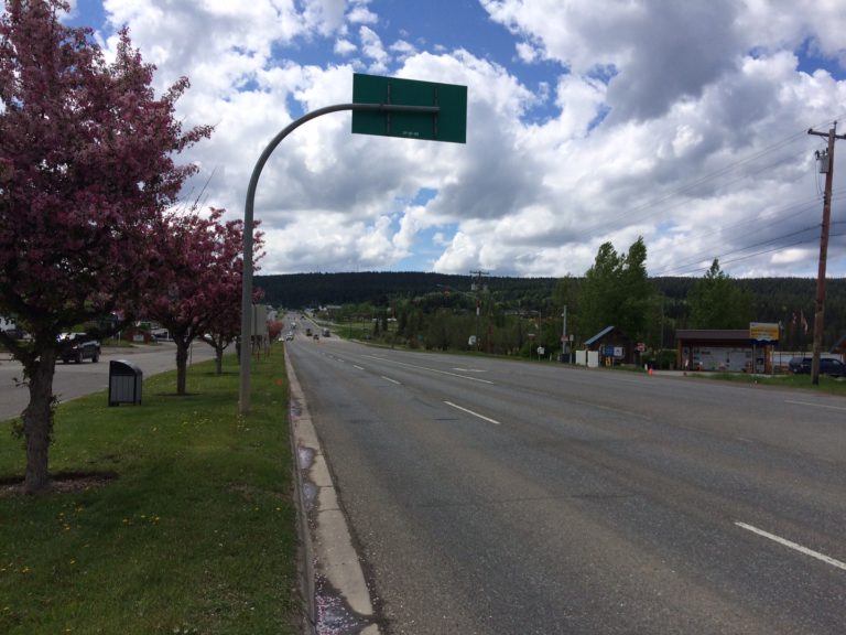 Much Needed Paving in Store for Highway 97 near 100 Mile House