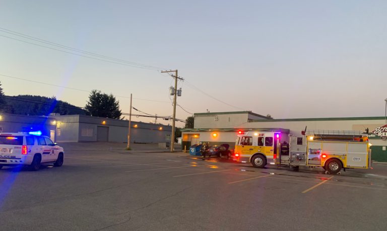 Vehicle Fire in Downtown 100 Mile