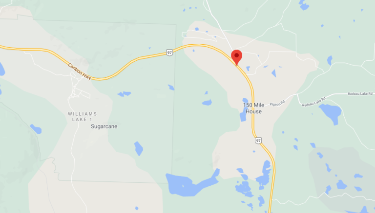 Update: Highway 97 open to traffic after vehicle crash south of Williams Lake