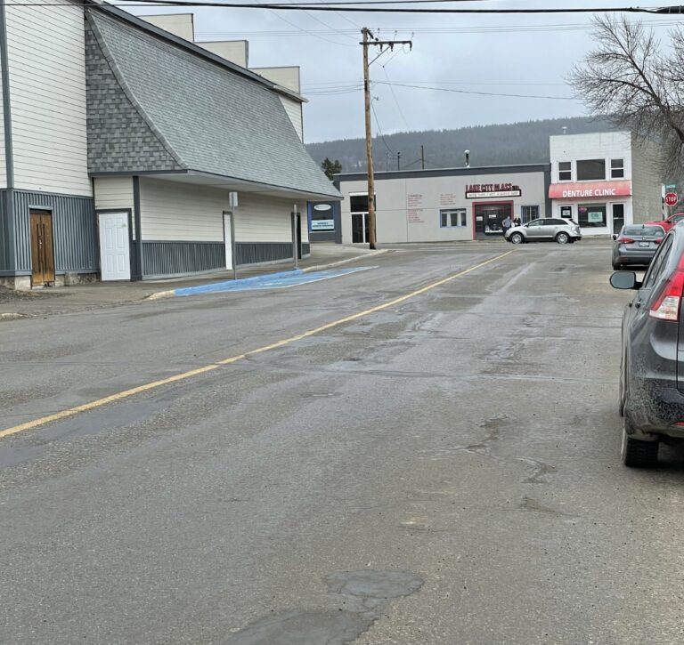 Williams Lake Council Looking to Cut Pavement Budget by $40,000