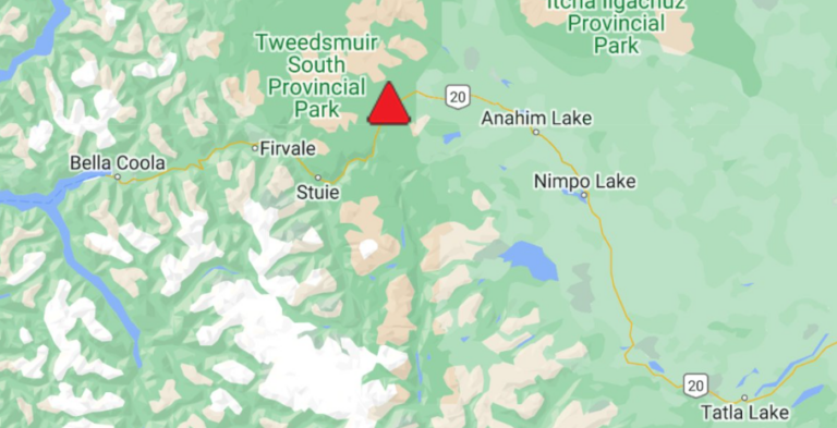 Update: Avalanche Risk Closes Down Highway 20 Near Anahim Lake
