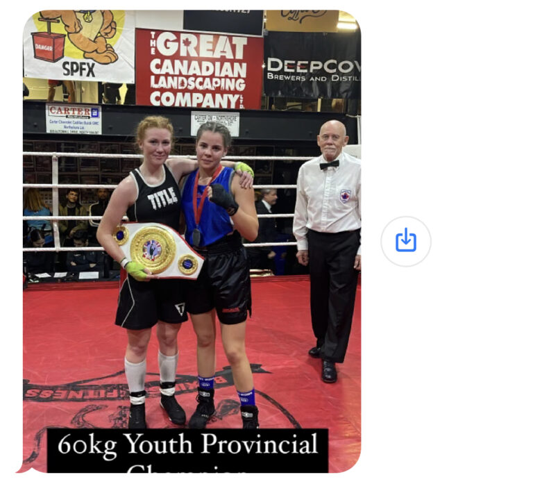 A Quesnel boxer is a provincial champion !