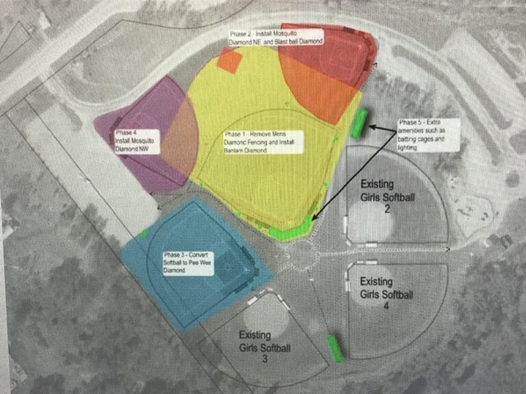 Ambitious plan to make changes to Quesnel’s ball parks presented to City Council