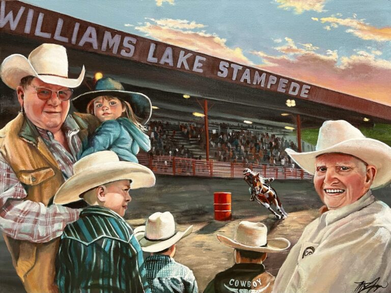 Two Iconic Williams Lake Community Pillars Featured In This Years Stampede Poster