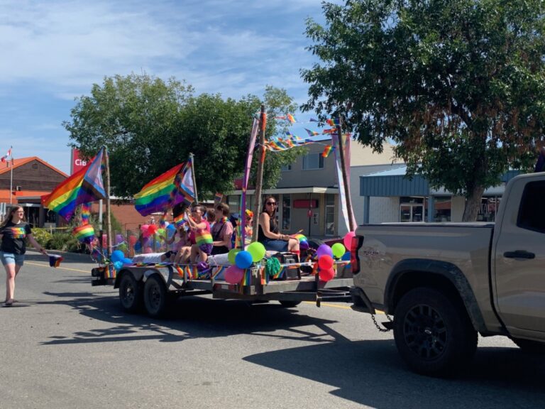 100 Mile House had its first Pride Parade