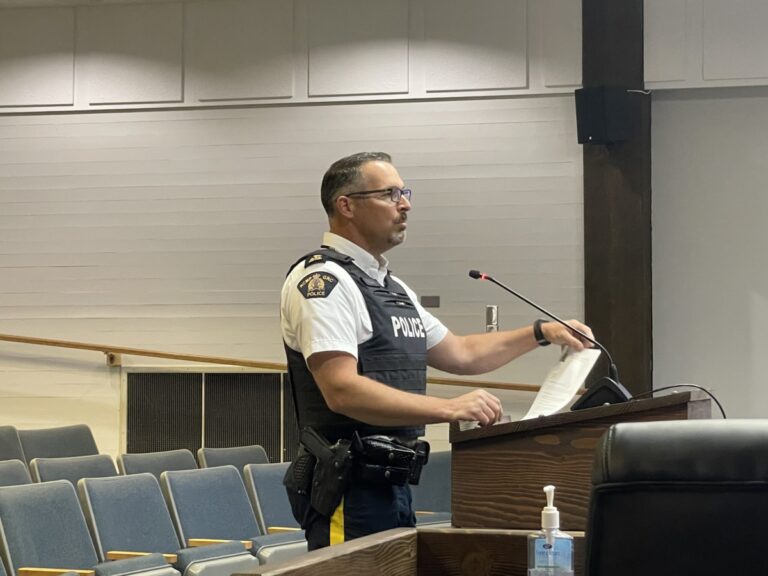 Williams Lake RCMP say file numbers are down so far this year