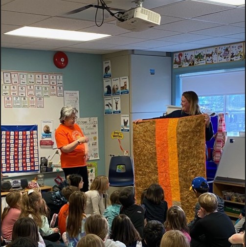 Sewing The Past And The Future Together Through An Elementary School Quilting Project