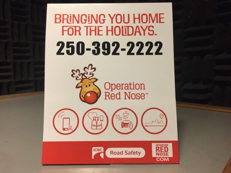 Week 2 Of Operation Red Nose In Williams Lake More Than Doubles Week 1