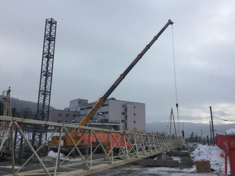 Cariboo Memorial Hospital Phase One Project In Williams Lake Gets A Big Lift