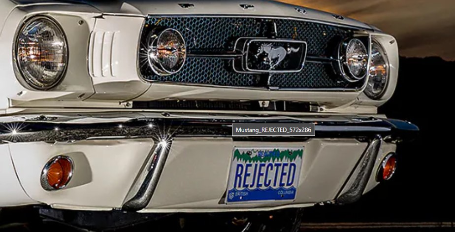 How to get a clearance personalized license plate