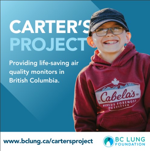 BC Lung Foundation distributing air quality monitors in 100 Mile House this week