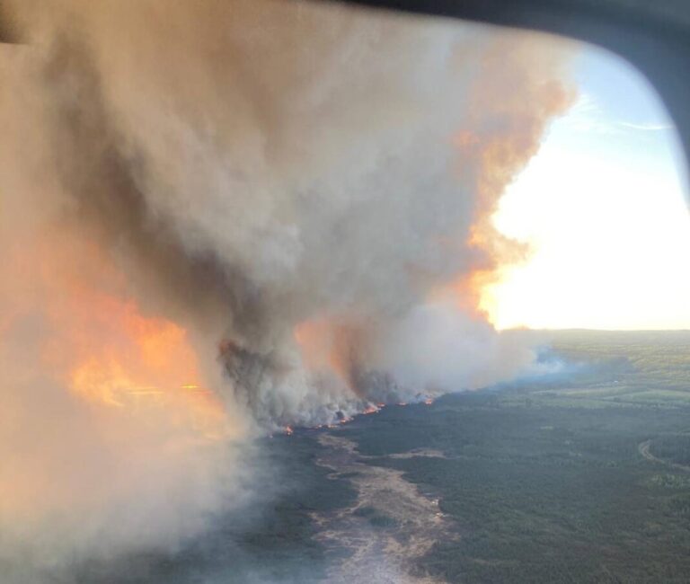 Update: Wildfire near Fort Nelson continues to grow