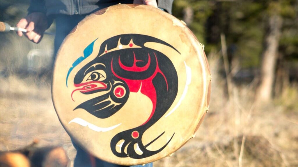 Drumhead with graphic