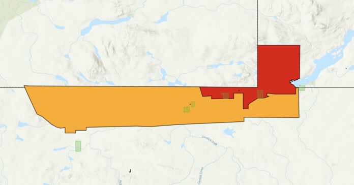 Tsetzi Lake Area Evacuation Order